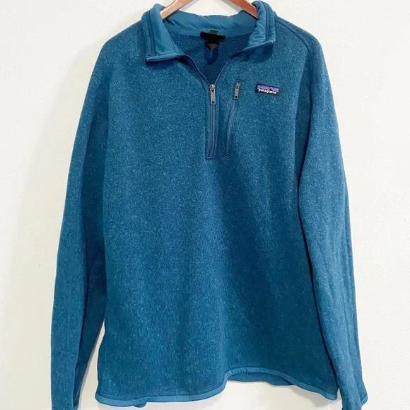 Patagonia Men's Better Sweater 1/4-Zip Fleece Jacket